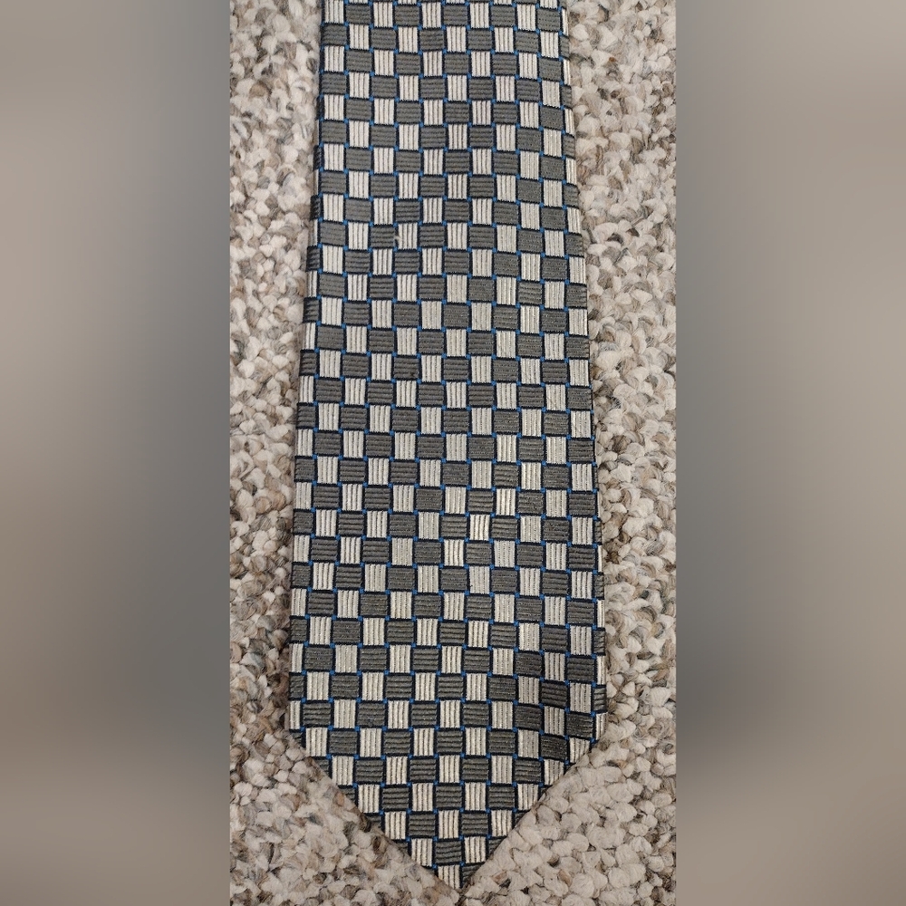 Robert Talbott Best In Class Necktie, Checkered Pattern